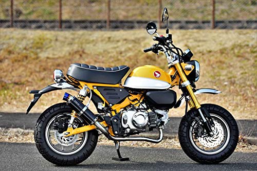 ビームス(BEAMS）モンキー125マフラー【美品】【早い者勝ち】【12/31】 BEAMS モンキー125 マフラー本体 R-EVOカーボンサイレンサー